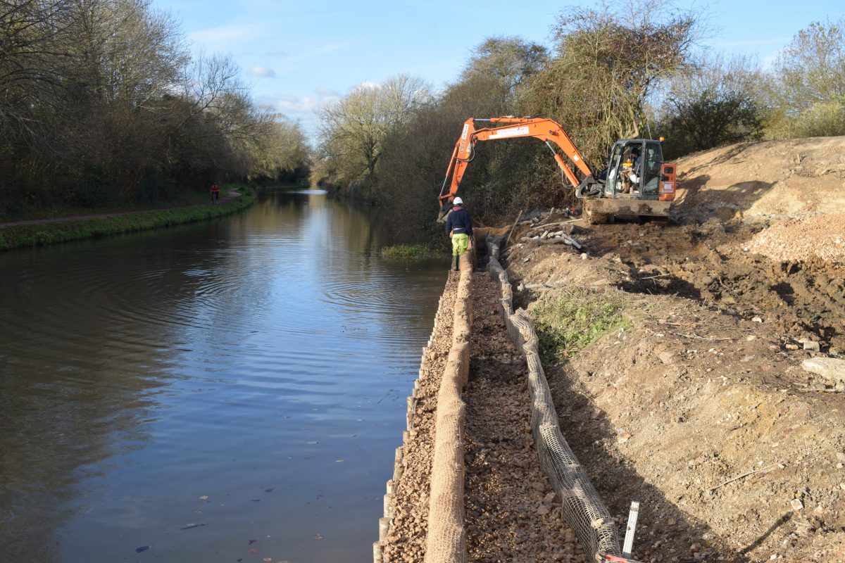Chichester Canal Green waste disposal Cain Bio Engineering